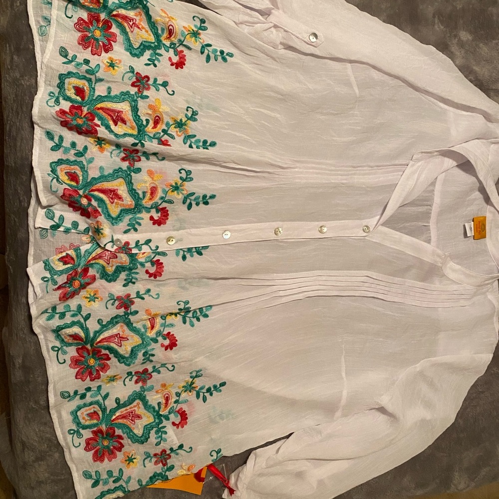 Ruby Rd 3X blouse - Picture 3 of 4